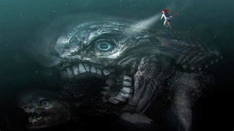 Nightmares From The Deep: A Terrifying Voyage into Aquatic Horror!